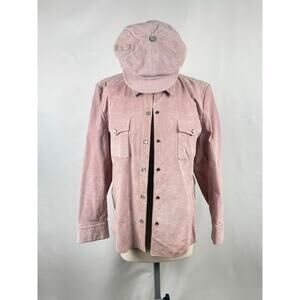 Wilson's Leather Maxima XL - Rare 90's Authentic Leather Jacket and Newsboys Cap